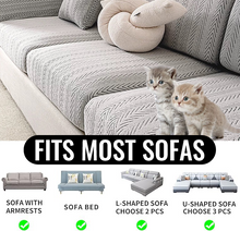 Load image into Gallery viewer, Multi Functional Sofa Cover with Elastic Straps Water Resistant Furniture Protector Perfect for Pets