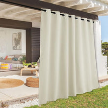 Load image into Gallery viewer, Waterproof Outdoor Curtains - Thermal Privacy for Patio, Porch & Pool