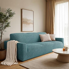 Load image into Gallery viewer, Stretch Fabric Sofa Cover, Pet and Kid Friendly, One Size Fits Most Couches
