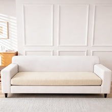 Load image into Gallery viewer, Linen Cotton Sectional Couch Cushion Covers - Stretch Washable Soft Sofa Seat & Back Covers, 3-Piece Furniture Protector for Pets