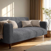 Load image into Gallery viewer, Stretch Fabric Sofa Cover, Pet and Kid Friendly, One Size Fits Most Couches