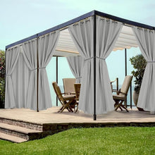 Load image into Gallery viewer, Extra Wide Outdoor Curtains, Waterproof and UV Blocking, Patio, Pergola, Gazebo
