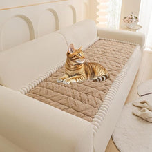 Load image into Gallery viewer, 4-Way Stretch Sofa Cover in Cozy Fabric - Warm, Machine Washable Slipcover for Pet-Friendly Living Rooms, Anti-Slip Fit