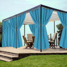 Load image into Gallery viewer, Extra Wide Outdoor Curtains, Waterproof and UV Blocking, Patio, Pergola, Gazebo