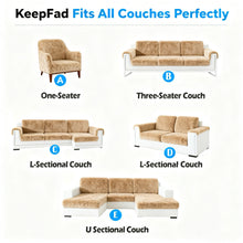 Load image into Gallery viewer, The Ultimate Pet-Proof Soft Thick Plush Sofa Cover - Warm & Cozy for Winter