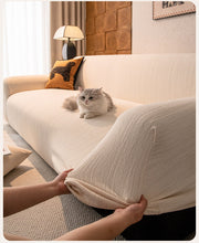 Load image into Gallery viewer, Super Stretch Couch Cover Universal Sofa Covers with Elastic Bottom, Dog Cat Pets Friendly Washable Furniture Protector Fitted Sofa Slipcovers Stay in Place 