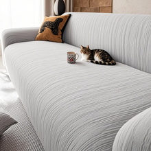 Load image into Gallery viewer, Super Stretch Couch Cover Universal Sofa Covers with Elastic Bottom, Dog Cat Pets Friendly Washable Furniture Protector Fitted Sofa Slipcovers Stay in Place 