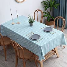 Load image into Gallery viewer, Rectangular textured tablecloth Waterproof splash-free tablecloth, kitchen table cloth