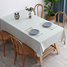 Load image into Gallery viewer, Rectangular textured tablecloth Waterproof splash-free tablecloth, kitchen table cloth