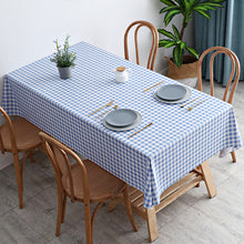 Load image into Gallery viewer, Rectangular textured tablecloth Waterproof splash-free tablecloth, kitchen table cloth