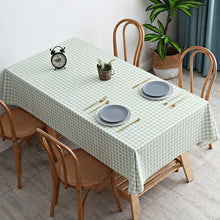 Load image into Gallery viewer, Rectangular textured tablecloth Waterproof splash-free tablecloth, kitchen table cloth