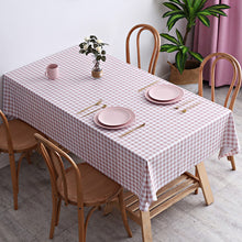 Load image into Gallery viewer, Rectangular textured tablecloth Waterproof splash-free tablecloth, kitchen table cloth