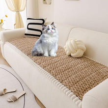 Load image into Gallery viewer, 4-Way Stretch Sofa Cover in Cozy Fabric - Warm, Machine Washable Slipcover for Pet-Friendly Living Rooms, Anti-Slip Fit