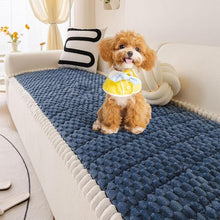 Load image into Gallery viewer, 4-Way Stretch Sofa Cover in Cozy Fabric - Warm, Machine Washable Slipcover for Pet-Friendly Living Rooms, Anti-Slip Fit