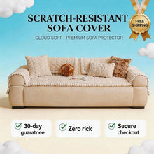 Load image into Gallery viewer, Pet Proof Couch Cover, Scratch-Resistant, Machine Washable & Non-Slip