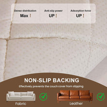 Load image into Gallery viewer, 4-Way Stretch Sofa Cover in Cozy Fabric - Warm, Machine Washable Slipcover for Pet-Friendly Living Rooms, Anti-Slip Fit