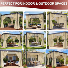 Load image into Gallery viewer, Extra Wide Outdoor Curtains, Waterproof and UV Blocking, Patio, Pergola, Gazebo