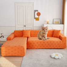 Load image into Gallery viewer, Super Stretch Couch Cover Universal Sofa Covers with Elastic Bottom, Dog Cat Pets Friendly Washable Furniture Protector Fitted Sofa Slipcovers Stay in Place 