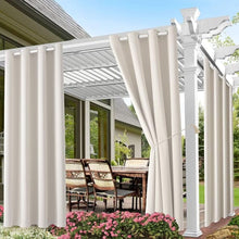 Load image into Gallery viewer, Extra Large Waterproof ,UV-Blocking Outdoor Curtains,Fits Large Patio,Gazebo