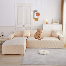 Load image into Gallery viewer, Super Stretch Couch Cover Universal Sofa Covers with Elastic Bottom, Dog Cat Pets Friendly Washable Furniture Protector Fitted Sofa Slipcovers Stay in Place 