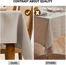 Load image into Gallery viewer, Rectangular waterproof and oil-proof tablecloth with wipeable tablecloth