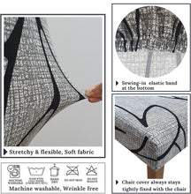Load image into Gallery viewer, Stretchable chair cover, Printed Stretchable Dining Chair Slipcover