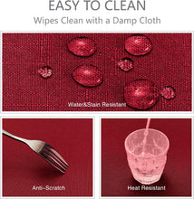 Load image into Gallery viewer, Rectangular textured tablecloth Waterproof splash-free tablecloth, kitchen table cloth