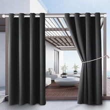 Load image into Gallery viewer, Extra Large Waterproof ,UV-Blocking Outdoor Curtains,Fits Large Patio,Gazebo
