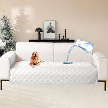Load image into Gallery viewer, Waterproof Couch Covers for Pets Dogs with Non Slip Backing, Sofa Seat Covers with Side Pocket for 3 Cushion Couch Washable Dog Couch Cover Protector Sofa Slipcovers