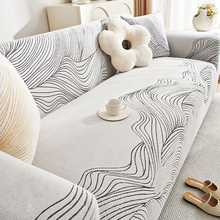 Load image into Gallery viewer, Multi Functional Sofa Cover with Elastic Straps Water Resistant Furniture Protector Perfect for Pets