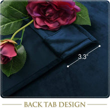 Load image into Gallery viewer, Luxury Velvet Blackout Curtains - 99% Light Blocking & Thermal Insulated for Bedroom | Noise Reducing & Energy Saving (Multiple Sizes)
