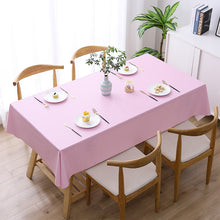 Load image into Gallery viewer, Rectangular textured tablecloth Waterproof splash-free tablecloth, kitchen table cloth