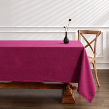 Load image into Gallery viewer, Rectangular waterproof and oil-proof tablecloth with wipeable tablecloth