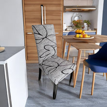 Load image into Gallery viewer, Stretchable chair cover, Printed Stretchable Dining Chair Slipcover
