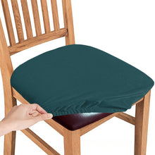 Load image into Gallery viewer, Stretch Chair Seat Cover, washable velvet chair cover