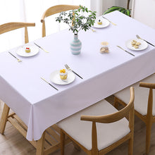 Load image into Gallery viewer, Rectangular textured tablecloth Waterproof splash-free tablecloth, kitchen table cloth