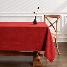 Load image into Gallery viewer, Rectangular waterproof and oil-proof tablecloth with wipeable tablecloth