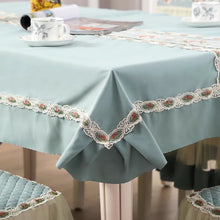 Load image into Gallery viewer, Elegant luxury wedding home tablecloth rectangular tablecloth chair cover 1 pastoral style elegant Table Cover