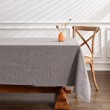 Load image into Gallery viewer, Rectangular waterproof and oil-proof tablecloth with wipeable tablecloth
