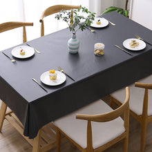 Load image into Gallery viewer, Rectangular textured tablecloth Waterproof splash-free tablecloth, kitchen table cloth