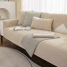 Load image into Gallery viewer, Cotton and Linen Sectional Couch Covers,Anti-Slip Sofa Slipcovers for Dogs Cats Kids Loveseat Recliner L Shaped Armrest Backrest 
