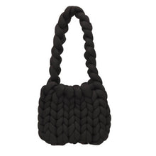 Load image into Gallery viewer, Diy Chunky Handbag,Thick Cotton Wool Woven Handbag, Handmade Coarse Wool Knitted Bucket Bag