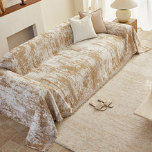 Load image into Gallery viewer, One-piece Fringed Chenille Sofa Cover | Pet & Kid Friendly Non-slip Couch Protector