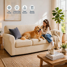 Load image into Gallery viewer, Jacquard 3D Stretch Sofa Cover Set, Full-Wrap Design, Scratch Resistant & Durable, Pet Friendly