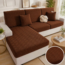 Load image into Gallery viewer, Pet Friendly Sofa Cushion Cover, Separated Individual Sold Couch Slipcover for L-Shape Sectional Sofa