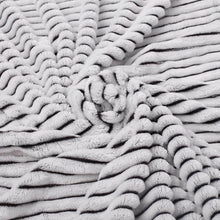 Load image into Gallery viewer, Throw Blanket, Super Soft Fluffy Warm Stripe Plush Blanket for Sofa Couch Bed