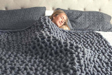Load image into Gallery viewer, Chunky Knit Blanket