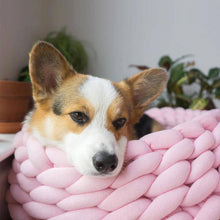 Load image into Gallery viewer, Handmade Knit Pet bed