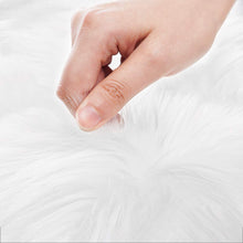 Load image into Gallery viewer, Faux Fur Sheepskin Area Rug - Rectangle