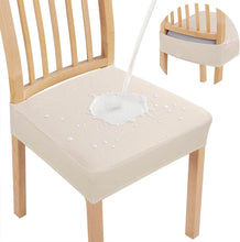 Load image into Gallery viewer, Waterproof seat cover, removable and washable kitchen chair cover
